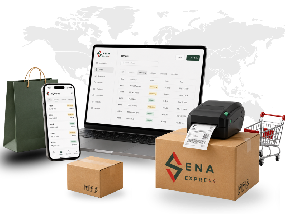 E-commerce Services Dashboard